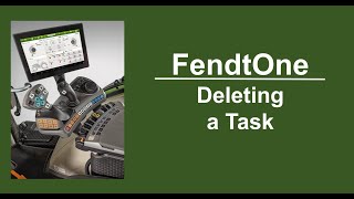 FendtOne Deleting a Task