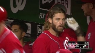 PHI@WSH: Werth's fly ball scores Span for a 1-0 lead