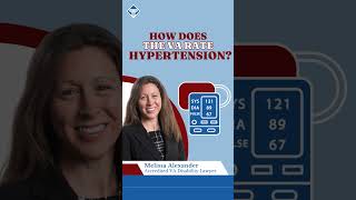 How does the VA rate Hypertension?