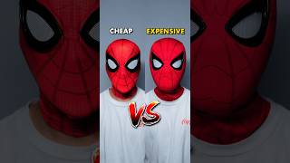 Cheap vs. Expensive Spidey Mask