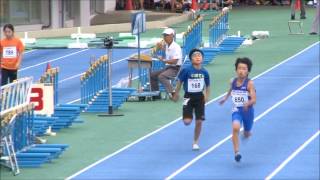 第３０回全国小学生陸上競技交流大会東京都代表選手選考会　５年男子１００ｍ　予選10組