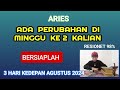 ARIES,,,INILAH PERUBAHAN YANG TERJADI...