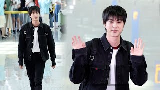 BTS (JIN) 방탄소년단 진 ‘GUCCI Show in Milan’ 출국 Departure | 인천공항 • 240918