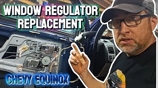 2008 Chevy Equinox Window Regulator Install DIY / What could go wrong?