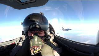 Top Gun de Bărăgan! MiG-21 LanceR, rol de țintă pt. F-16 Fighting Falcon din Baza 86 Aeriană Borcea