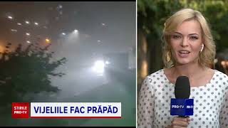 România, împărțită între furtuni violente și un val de căldură african. Fenomenele extreme continuă