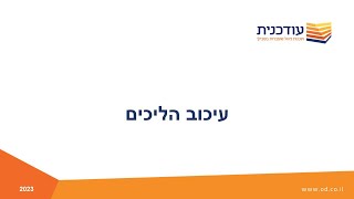 עיכוב הליכים