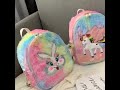 Ang cute Led Light Unicorn Backpack