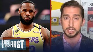'The Last Dance' changed nothing, LeBron is still the GOAT — Nick Wright | NBA | FIRST THINGS FIRST
