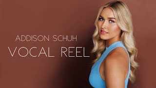 Addison Schuh - Vocal Reel 2025