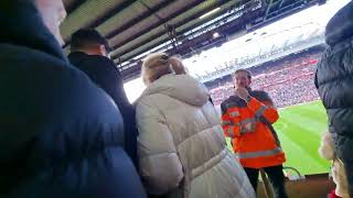 Walking into the Sir Kenny Dalglish Stand, at Liverpool vs Burnley  - (Missing Scene from MatchVlog)