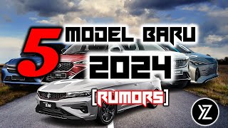 5 MODEL KERETA 2024 YANG PALING DITUNGGU-TUNGGU !🔥