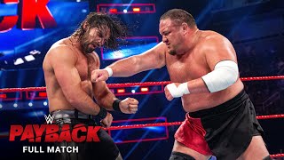 FULL MATCH - Seth Rollins vs. Samoa Joe: WWE Payback 2017