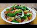 A VERY HEALTHY AND DELICIOUS OKRA SALAD! WITH SIMPLE INGREDIENTS AT MADALING GAWIN!