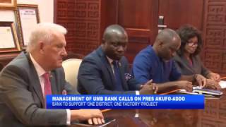 UMB BANK TO SUPPORT ONE DISTRICT, ONE FACTORY_AKM