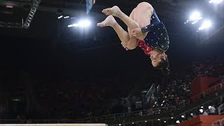 The Patterson (Arabian Double Front Tucked) Beam Dismount Compilation