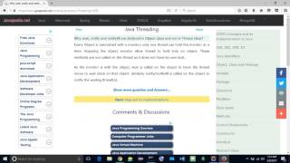 Why wait, notify and notifyAll are declared in Object class and not in Thread class? | javapedia.net