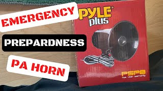 Pyle PSP8 PA Horn - Emergency Preparedness