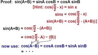 PreCalculus - Trigonometry: Trig Identities (13 of 57) Proof of Addition Formula (Sine)