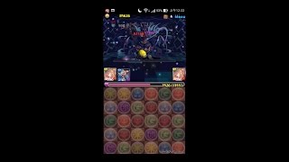 [ PAD (パズドラ) ] 光迦梨 (綺羅の秘女神・カーリー) 3枚拔 vs デビルチャレンジ！(第二回)  ノーコン 大魔王 超地獄級 By斷魂乂碎心