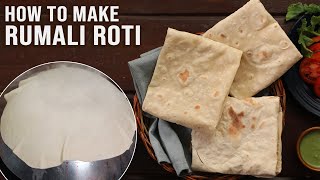 Soft Rumali Roti Recipe | Basic Cooking | How To Make Rumali Roti on Kadai | Manda Roti Making