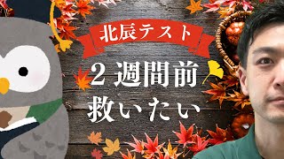 【R7埼玉県高校入試】11月北辰テスト2週間前の生徒を救いたい