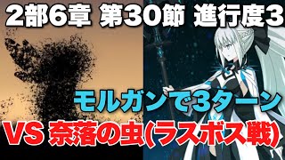 【FGO】ネタバレ注意！ 妖精國の女王モルガン VS 奈落の虫 【Lostbelt.6妖精円卓領域アヴァロン・ル・フェ〜星の生まれる刻〜】第30節「夏の夜の夢」奈落の虫(ラスボス)戦 モルガン3ターン