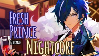 Nightcore Lyrics / Fresh prince - Soprano // Mia Tokisayo