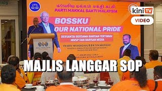 Polis siasat kes langgar SOP majlis Makkal Sakti dihadiri Najib