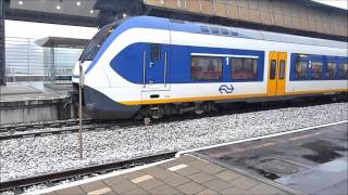 2628, SLT richting Rotterdam , aankomst en vertrek Rotterdam Lombardijen, 30-1-2012