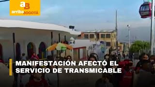 Comunidad educativa del colegio Santa Bárbara se manifestó en Ciudad Bolívar | CityTv