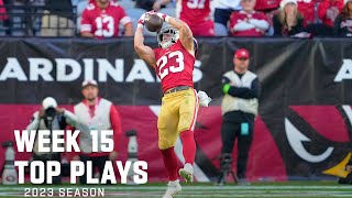 Top Plays from Week 15 | NFL 2023 Highlights