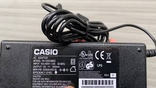 Adapter dây nguồn đàn organ Casio 12V 1500mA chính hãng_LH 0963 731 908