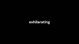 exciting meaning