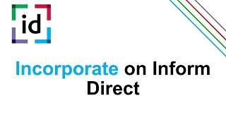 Process Incorporations on Inform Direct