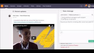 Accreditation Programme - Internal messaging