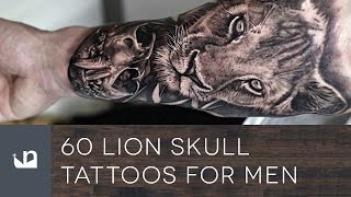 60 Lion Skull Tattoos For Men