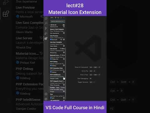 VS Code Full Course VS Code Tips & Tricks Lecture No. 28 #Shorts #VSCode #Shortcuts #Tips_and_Tricks