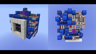 Minecraft: Tiny PIN Combo Lock ( 8 x 8 x 10 )