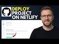 How to deploy GitHub project on Netlify (Step By Step 2026)