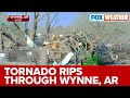 Wynne, Arkansas Takes Direct Hit From Violent Tornado