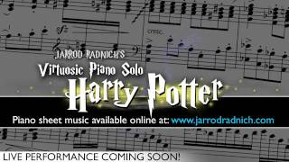Harry Potter - Virtuosic Piano Solo Sheet Music by Jarrod Radnich