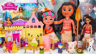 90 Minutes with Disney Moana Toys Collection Unboxing | Disney Princess Cinderella Pumpkin Bisha