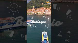 Discover Bellagio, Italy 🇮🇹 2025  | Most Beautiful Villages in Italy #shorts