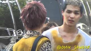 [FANCAM] 120708 Leaving Inkigayo TEENTOP_L.Joe ver