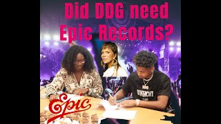 DDG should've never signed that record contract with Epic Records!!!