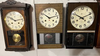 Aichi Tokei Denki KK Nagoya Wall clock Trios