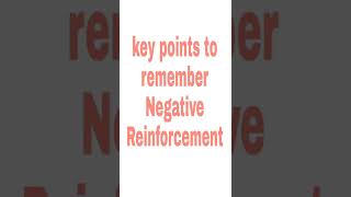 Positive Reinforcement vs. Negative Reinforcement/easy trick to remember/ Learning Theories
