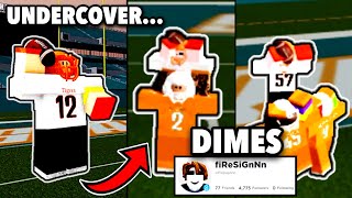 THROWING DIMES UNDERCOVER?!! (FOOTBALL FUSION 2)