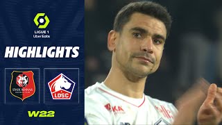 STADE RENNAIS FC - LOSC LILLE (1 - 3) - Highlights - (SRFC - LOSC) / 2022-2023